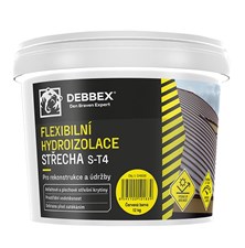 Flexibilní hydroizolace STŘECHA S-T4 DEN BRAVEN DEBBEX šedá 5kg