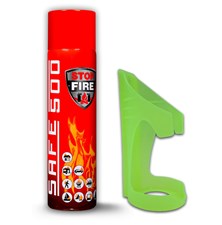Fire extinguisher spray SAFE 500ml foam + holder 50F