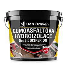 Gumoasfaltová hydroizolácia DEN BRAVEN DenBit DISPER DN 5kg