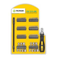 Set of bits with screwdriver FIELDMANN FDS 1010-58R 58ks