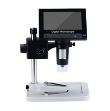 Microscope with DM4 monitor, magnification 0-1000x