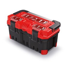 Tool case KISTENBERG TITAN PLUS red 496x258x240mm