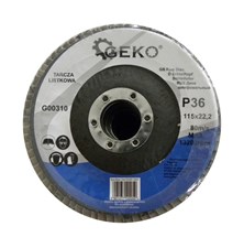 Sheet metal disc 115mm P36 GEKO G00310