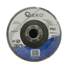 Sheet metal disc 125mm P60 GEKO G00304