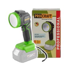 LED reflektor AKU PROCRAFT LL18bb bez akumulátora