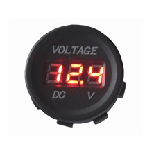 Panel meter DV34530 voltmeter 6-30V red