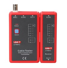 Cable tester UNI-T UT681C  (RJ45, RJ11, BNC)