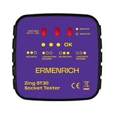 Tester zásuviek ERMENRICH Zing ST30