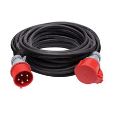 Extension cable 400V 25m SOLIGHT PS64-32A