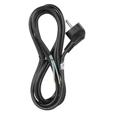 Power cord PVC 3x1,0mm 3m black