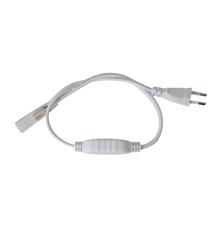 Flexo PVC cord for LED strip 3528, 230V, 3m