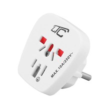 Travel adapter LTC LX6032 universal from the Czech Republic for 150 countries