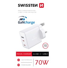 Travel adapter SWISSTEN 22045500 for use from the Czech Republic in Great Britain