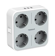 Split socket TEESAN TS-302-DE