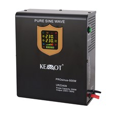 Backup power supply KEMOT PROsinus 500W 12V wall mounted