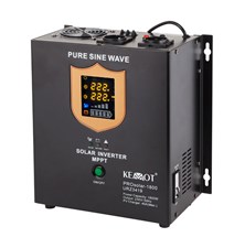 Voltage converter KEMOT PROsolar-2500 1800W 24V Black