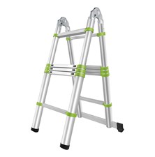 Aluminum ladder/stepladder FIELDMANN FZZ 4003 3,2m telescopic