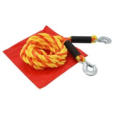 Tow rope 5000kg with carabiners COMPASS 01233