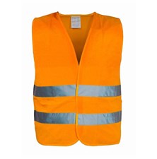 Reflective warning vest COMPASS 01511 XL