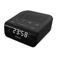 Radio alarm clock SENCOR SRC 136 B Black