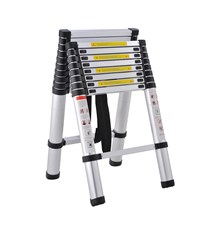 Aluminum ladder/stepladder G21 GA-TZ9+11-3,2m telescopic
