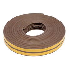 Seal for windows and doors 9x4mm TYPE E brown 6m