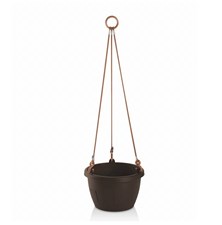 Wall-mounted flowerpot MARINA 25cm brown self-irrigation