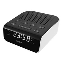 Radio alarm clock SENCOR SRC 136 WH White