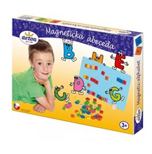 Children's magnetic puzzle DETOA Alphabet