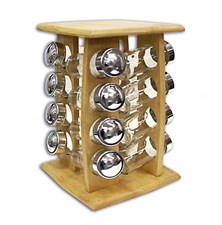 Spice set with stand ORION 16pcs
