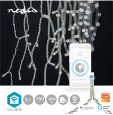 Smart LED vánoční řetěz NEDIS WIFILXC03W250 5m WiFi Tuya