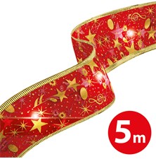 Christmas ribbon LED FAMILY 58933J 5m