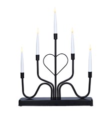 Metal candle holder SOLIGHT 1V280