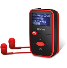Přehrávač MP3 SENCOR SFP 4408 Red 8GB