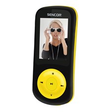 Přehrávač MP3/MP4 SENCOR SFP 5870 Black/Yellow 8GB