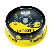 CD-R 700MB MAXELL 52x 25ks