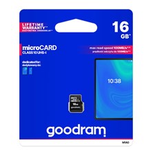 Karta paměťová GOODRAM micro SD 16 GB