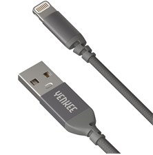 Kabel YENKEE YCU 611 GY USB/Lightning 1m Grey