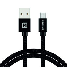 Kabel SWISSTEN 71522201 USB/Micro USB 1,2m Black