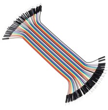 Connecting wires dupont 40pin, length 20cm, male-male