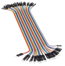 Connecting wires dupont 40pin, length 20cm, male-female