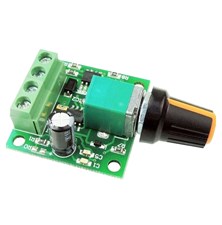 PWM speed controller for DC motors or LED lights up to 2A