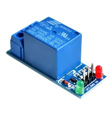 Relay module 1x, power supply and control 5V, without optocoupler