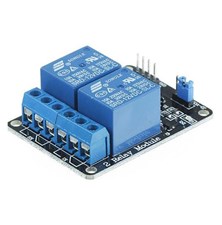 Relay module 2x, power supply 12V, with optocoupler