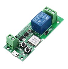 WiFi module Sonoff PSF-B with relay for remote door opening / eWelink /