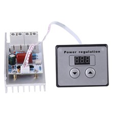 Dimmer and speed controller for 10000W commutator motors with display