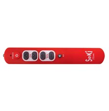 Remote control  SEKI   SLIM red for seniors - universal - big buttons
