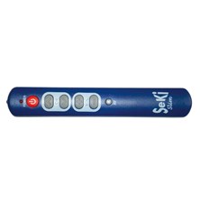 Remote control  SEKI   SLIM blue for seniors - universal - big buttons