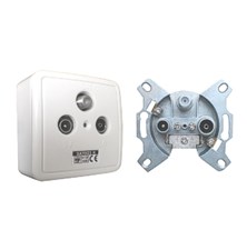 Satellite socket continuous TIPA SATDD3k (complete)