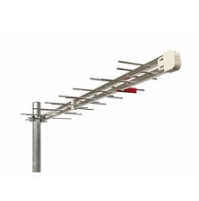 Outdoor antenna Emme Esse 2148U90 log. feather. 5G LTE free, 90° F connector, 1100mm